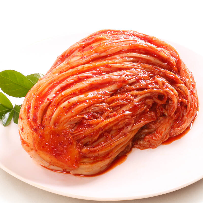 富爸爸 韩国泡菜正宗延边辣白菜酸菜手工制作 1kg*2袋 4斤 - 京东
