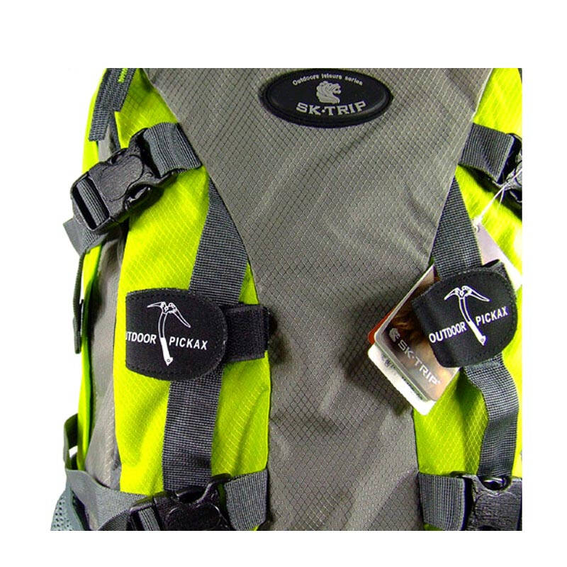 sk-trip 美国狮牌 45l 男女款徒步登山包 b72087 绿灰色