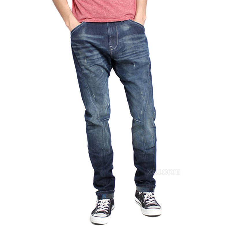 lee 李 男士ur都市骑行高端3d立体剪裁锥形牛仔裤 蓝色 w29 l33