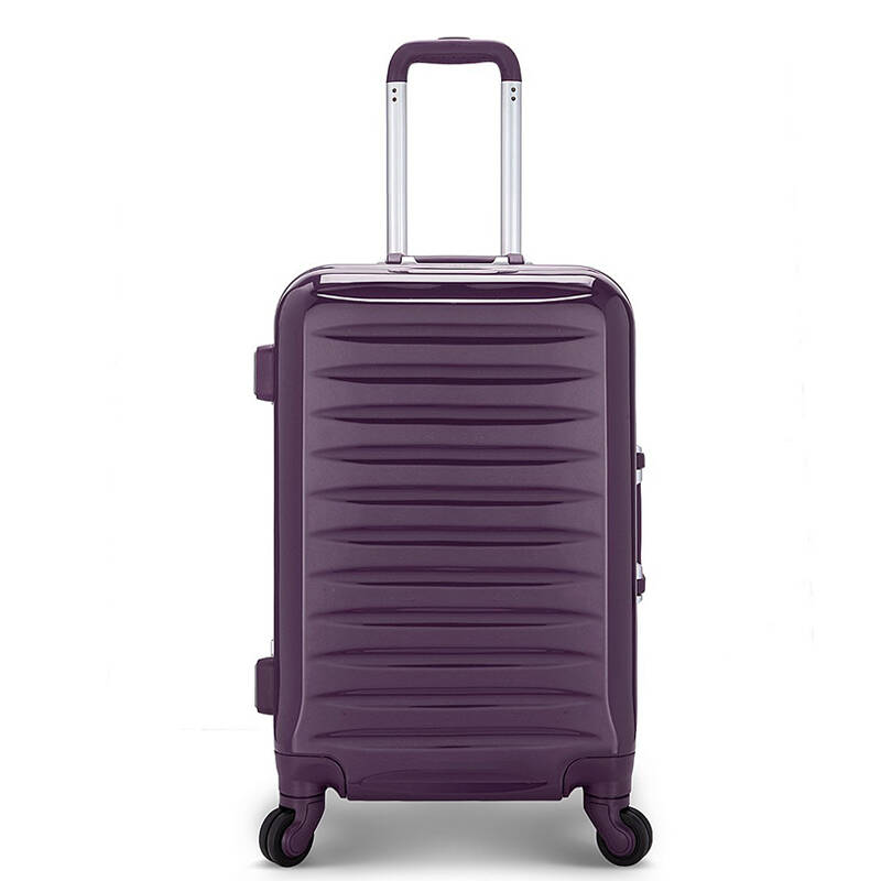 天奴诗顿(tnsdtanu)万向轮横纹pc拉杆箱 6002尊贵紫 28寸