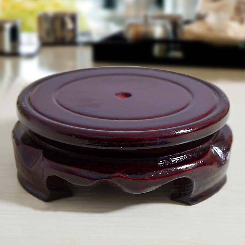 陶瓷器金鱼缸手绘鱼盆乌龟缸睡莲缸风水鱼缸青花梅竹荷花 实木底座