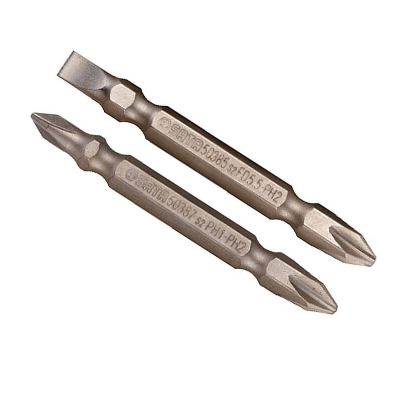 3mm系列65mm/110mm长双头旋具头 5只装 ph1-ph2 59387