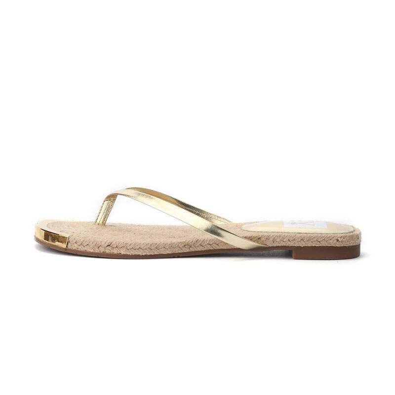 dolce vita女士金色平底凉鞋dillon dvmw-01387 gold 金色 7