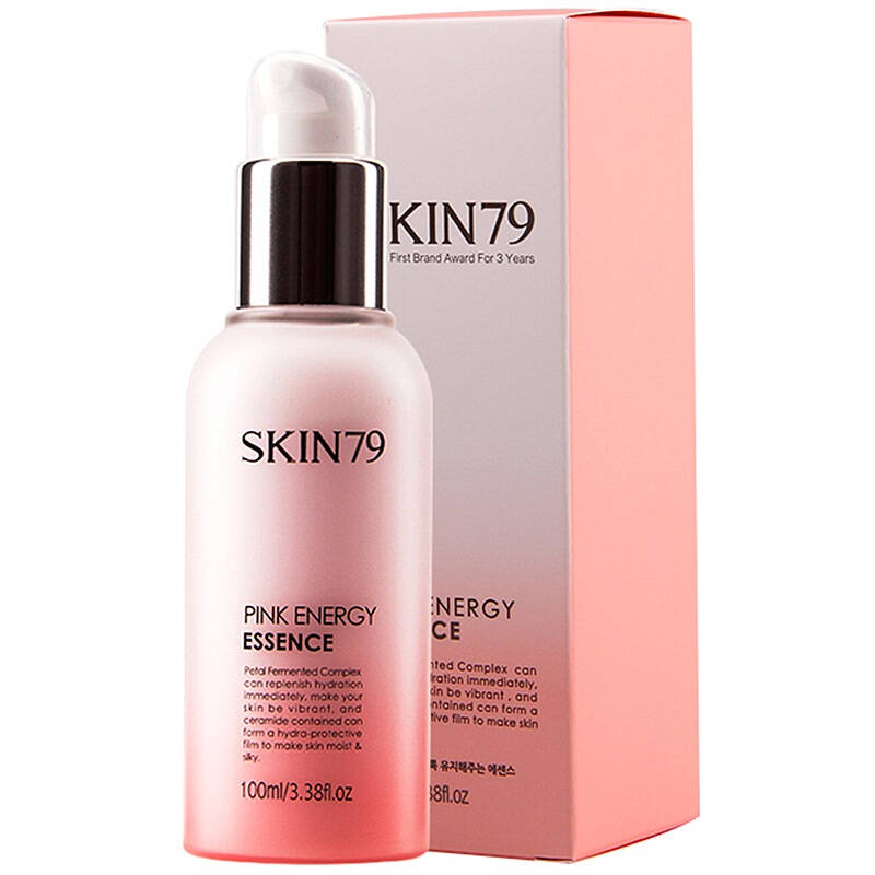 skin79 粉红能量精华乳100ml(深层滋养 乳液精华 护肤品) 京东自营