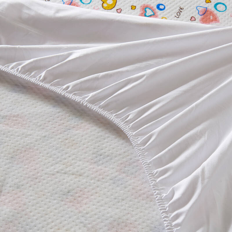 全棉床笠席梦思保护罩防滑床罩夹棉床褥床垫子 夹棉床笠 甜心宝 200cm