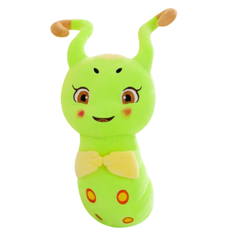 花千骨糖宝毛绒玩具 发光音乐公仔毛毛虫 情人节生日礼物 发光声音版