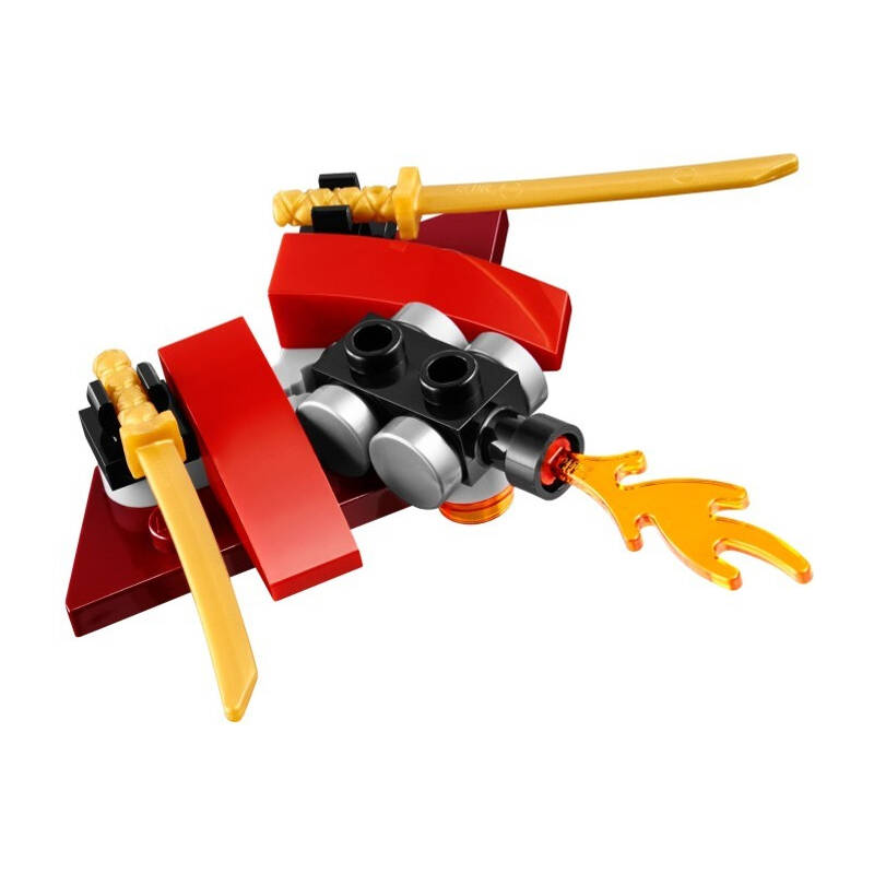 lego/乐高儿童益智拼装积木玩具幻影忍者系列 70746 狂蟒掠夺者直升机