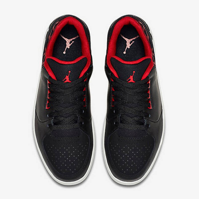 nike/耐克板鞋 飞人 air jordan low aj 休闲鞋多配色 723982-001黑红