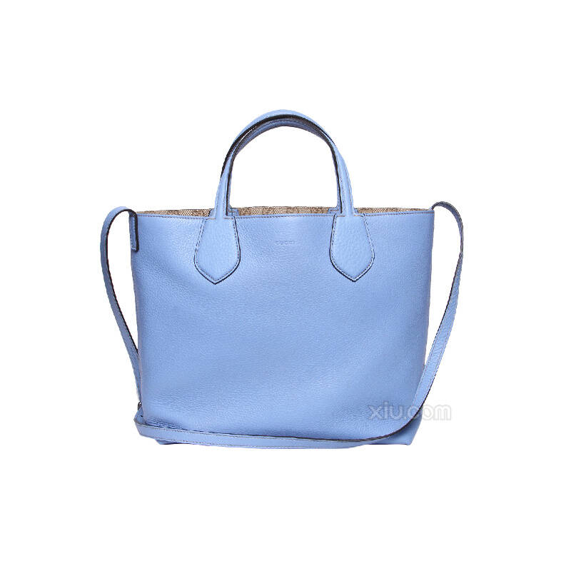 gucci 古驰 女士牛皮提挎两用包370825 a88fn/4561 蓝色 f