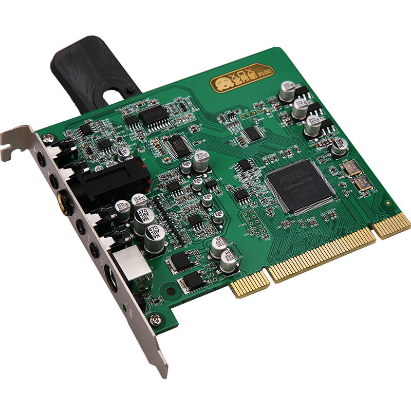 客所思p100 内置声卡 电脑网络k歌声卡 pci插槽电音声卡 asio驱动