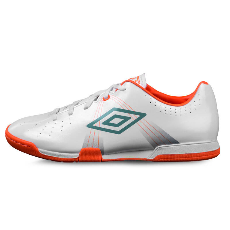 umbro茵宝男子足球鞋男 皮面碎钉塑料胶钉草地足球鞋105569007 黑色