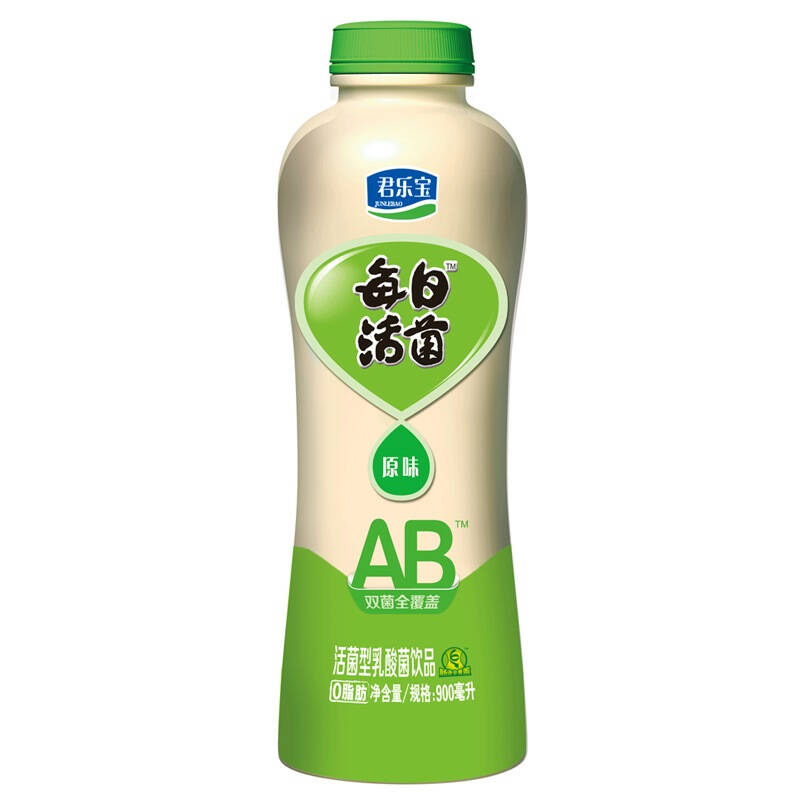 君乐宝 每日活菌 活菌型乳酸菌饮品 原味 900ml(两件起售)