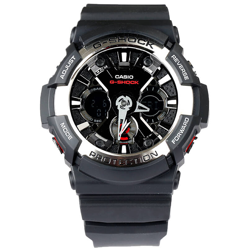 联保】卡西欧(casio)手表g-shock系列时尚运动电子防水男表 ga-200-1a