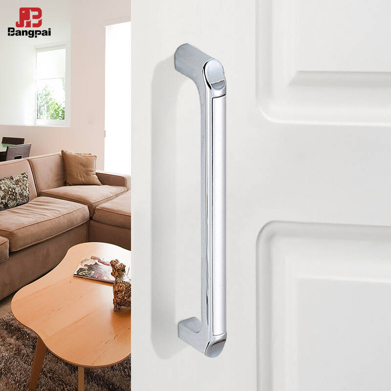 邦派 现代简约欧式橱柜衣柜抽屉门把手拉手五金 白 160mm