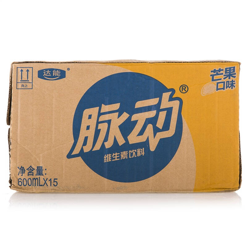 脉动(mizone) 维生素饮料 芒果味 600ml*15瓶 整箱