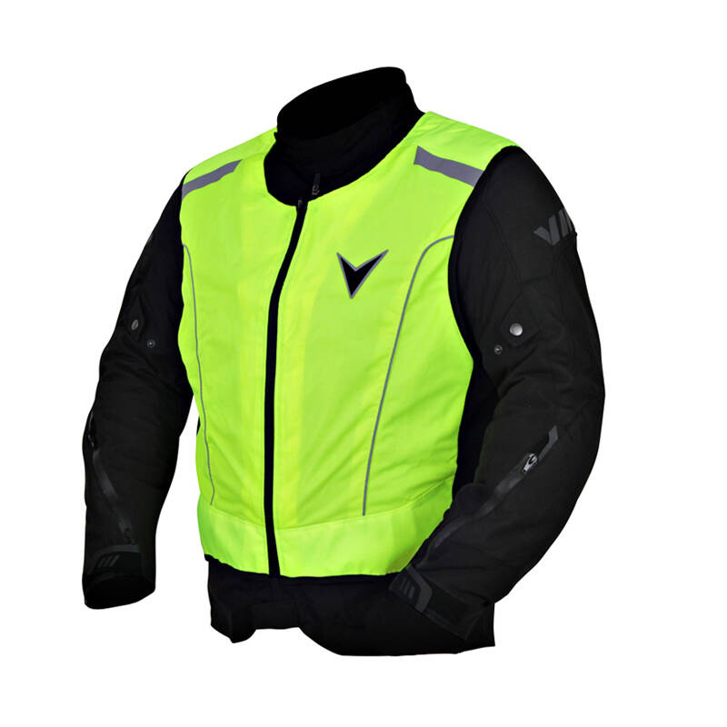 康骑(nerve)摩托车越野车骑士夜行衣反光马甲背心荧光骑行服赛车服