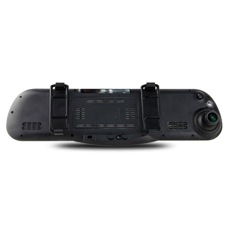 凌度hs850b多功能安卓导航后视镜行车记录仪自动升级140度广角1080p