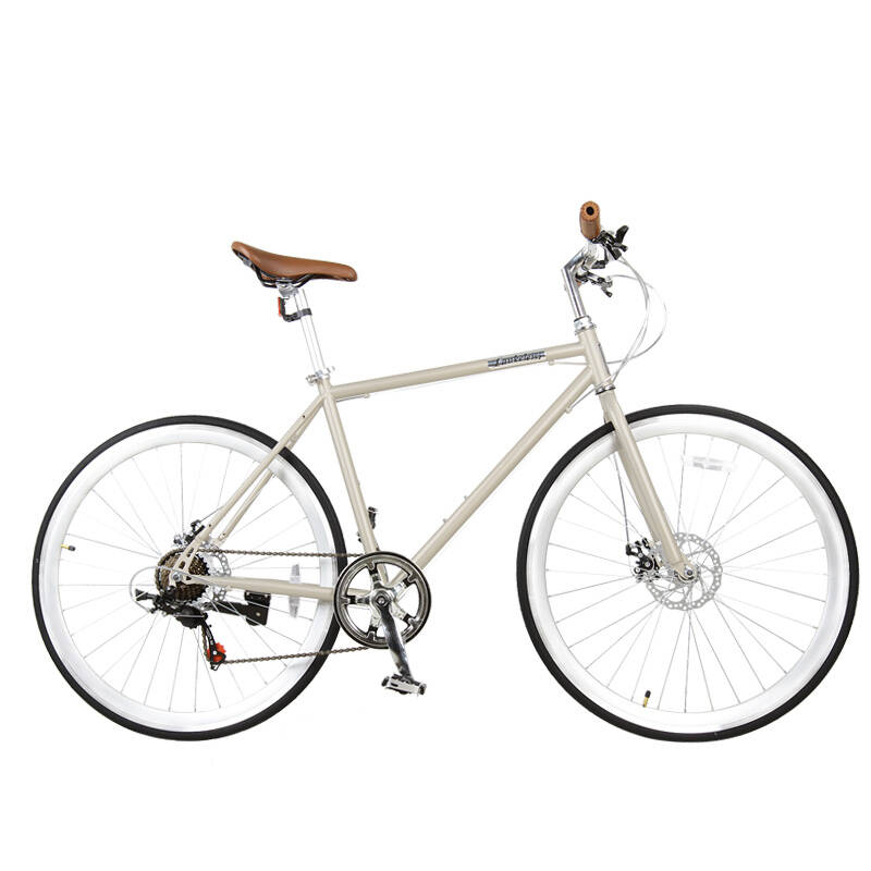 lankeleisi 公路自行车 26寸shimano7速韩式时尚城市公路车 通勤郊游