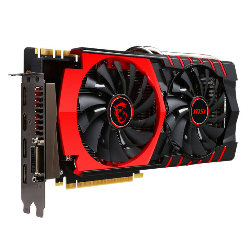 微星gtx980ti gaming 6g 384bit gddr5 游戏显卡