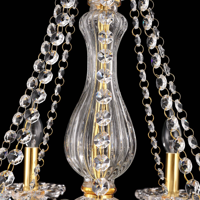 华睿 欧式奢华干邑色水晶吊灯饰 客厅卧室灯餐厅吊灯卧室灯具 r522 带