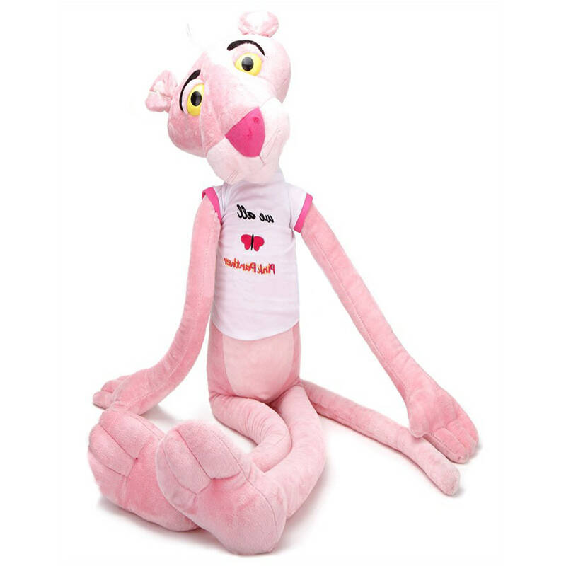 毛绒玩具公仔粉红顽皮豹 海派甜心粉红豹 大号小号网络红人礼物 70