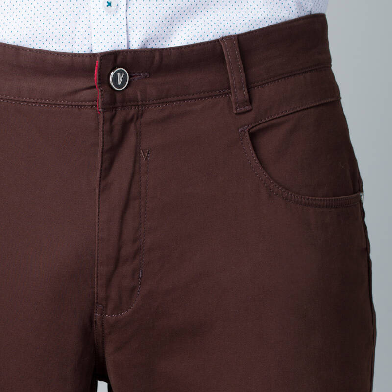 威可多vicutu 春秋商务直筒男休闲裤 直筒长裤vrw14320882 175/84b-2.