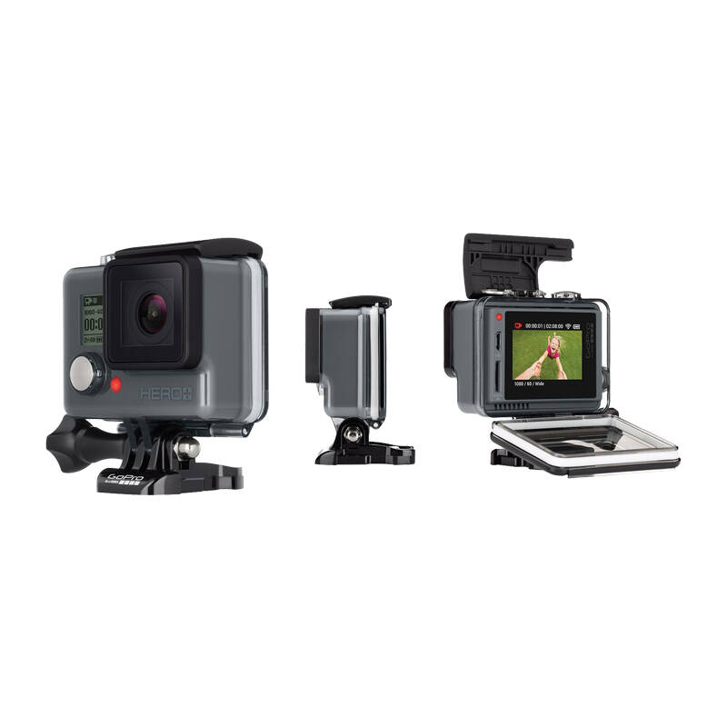 gopro hero lcd 户外运动摄像机(内置lcd触摸屏,wifi和蓝牙)