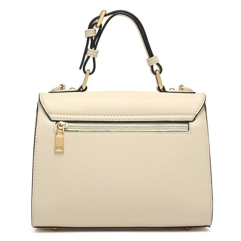 娅姿兰女包新款时尚百搭气质简约手提手挽单肩斜跨女士包包 玫红色