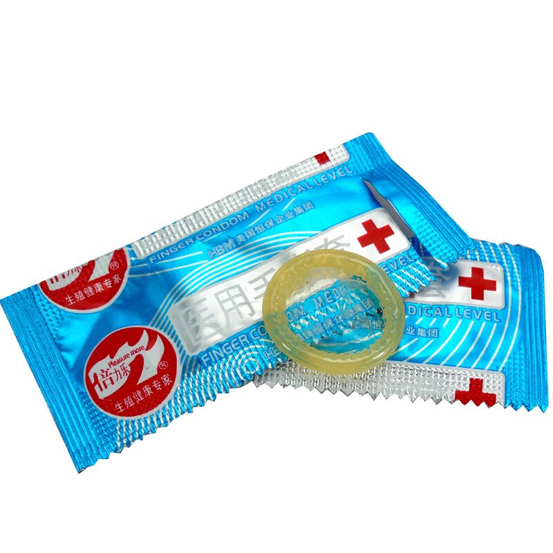 倍力乐 qq套 抠抠手指套(薄荷清凉型)10只*2