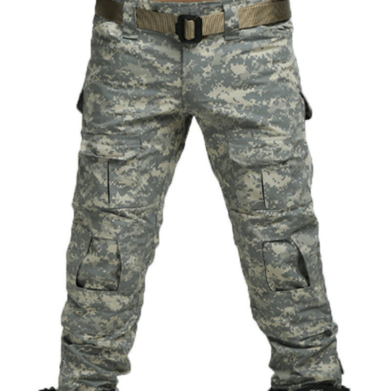 迷彩裤男户外四季战术裤蛙服作战战术服装备 acu 38