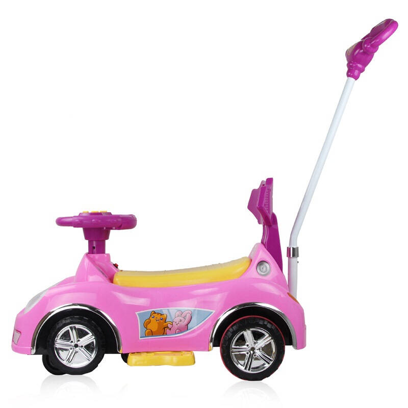 益智玩具 欢乐扭扭车(粉红) 婴幼儿童脚踏四轮推车悠悠摇摆车 46410