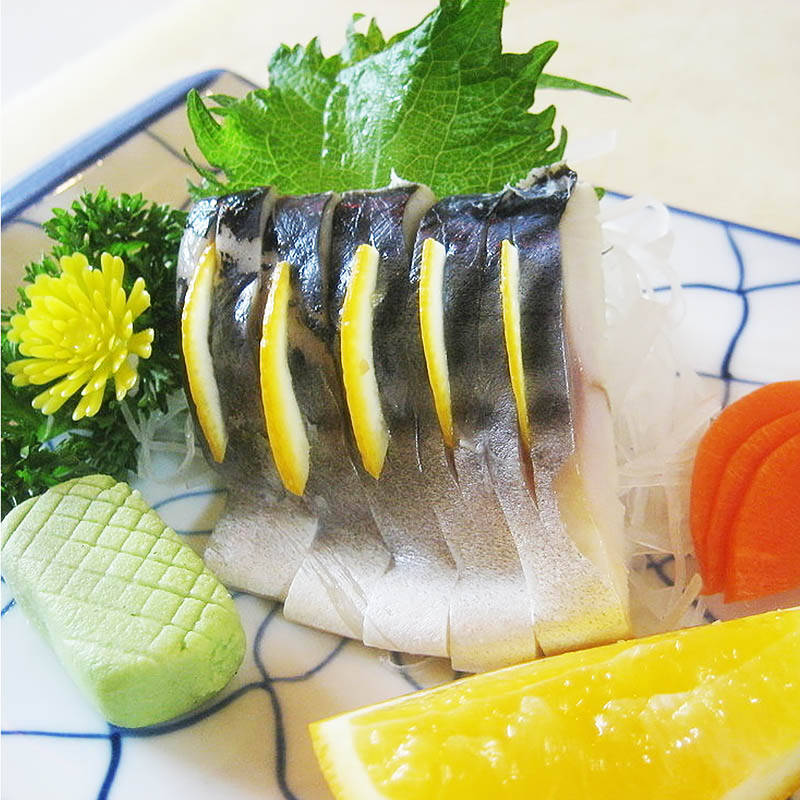 悦胜 绝品挪威青花鱼100g 醋青鱼鲭鱼 寿司食品刺身专用 海鲜鱼类材料