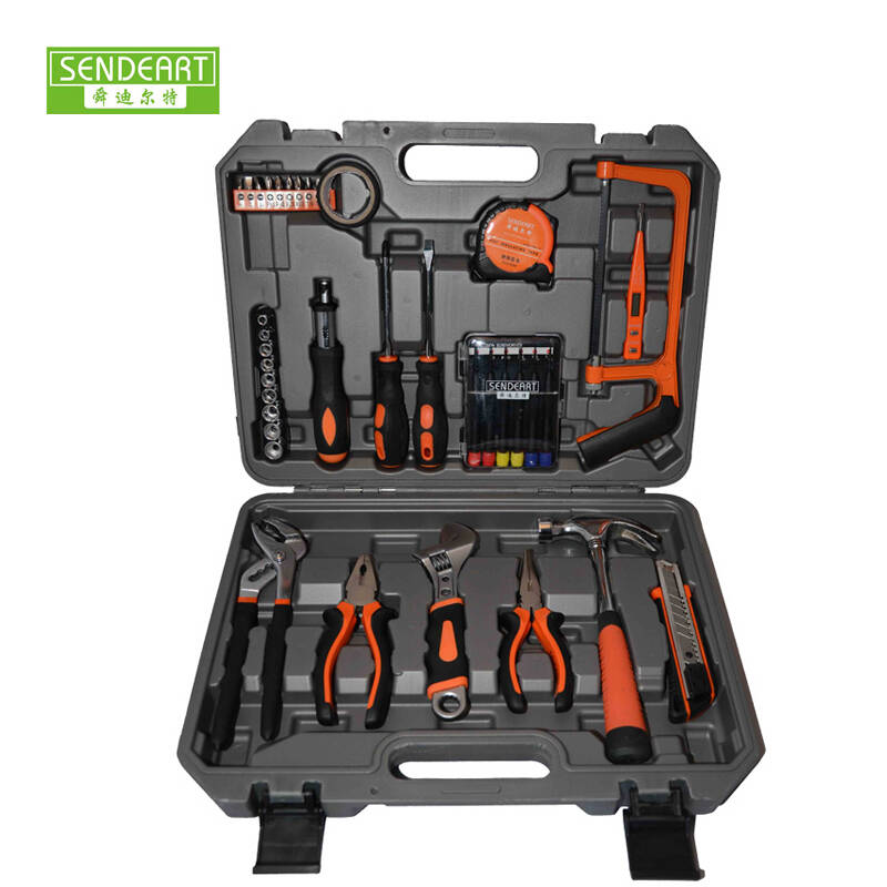 舜迪尔特 40件套家用电讯维修手动五金工具组合套装 组套工具箱 sd