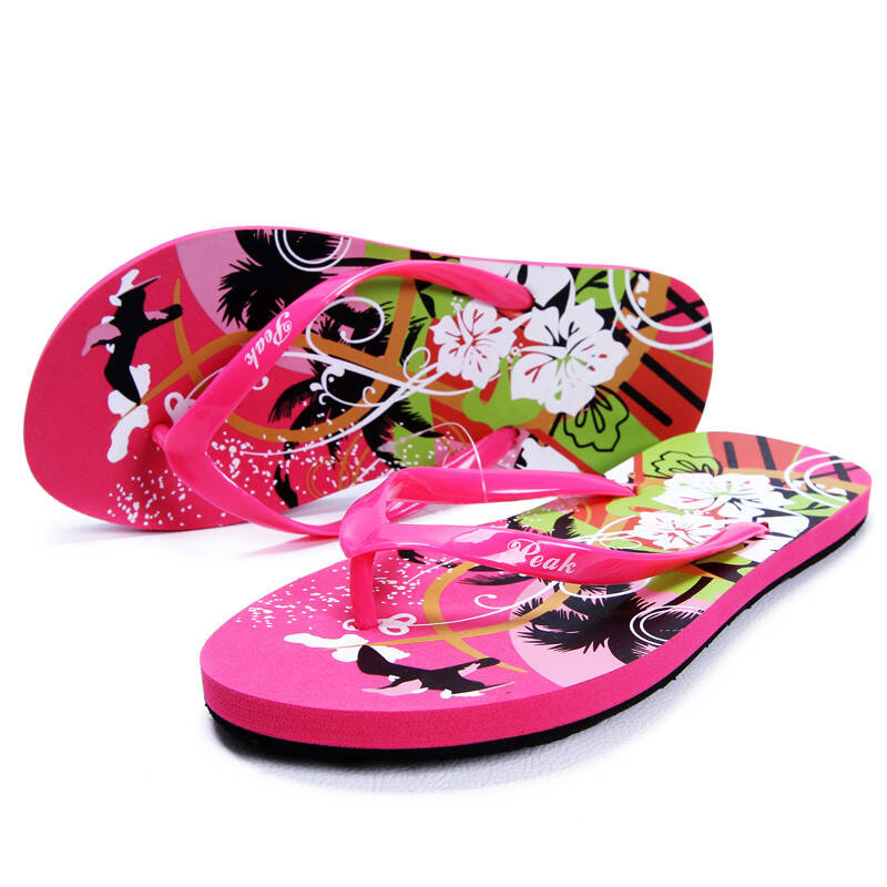 夏季清仓 2013新品 匹克 夏款 超轻 运动拖鞋 人字拖 女款re22212l 玫