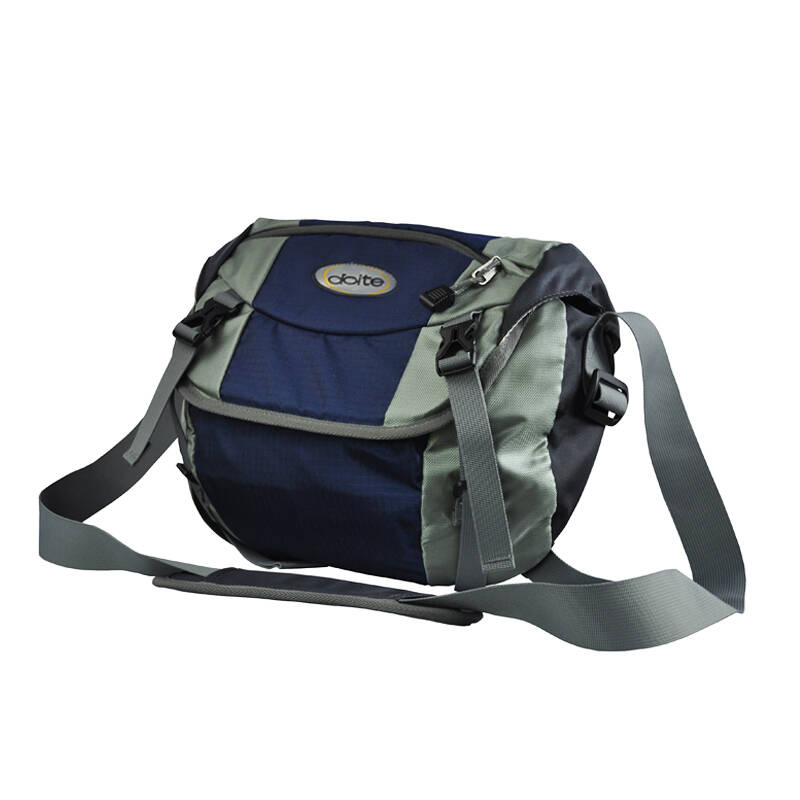 多伊特doite户外休闲包斜挎包自行车包单车包通勤包 6863 蓝色