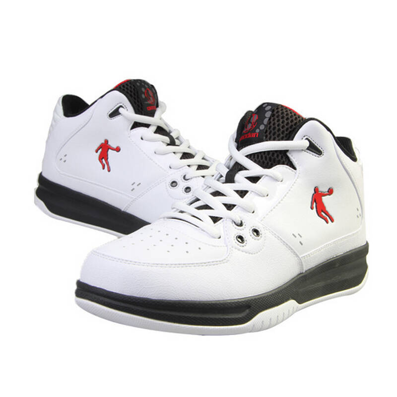 乔丹篮球鞋2013冬季新款耐磨缓震运动鞋男鞋 om4332096 白色/黑色 43