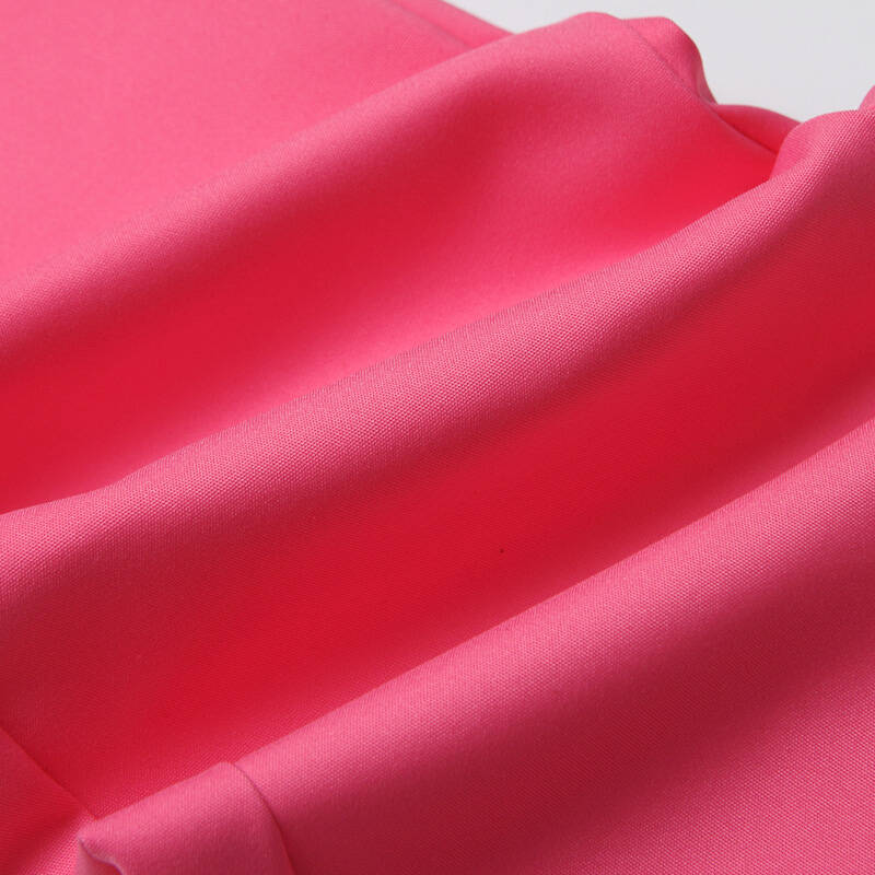 诺曼琦2015秋装新款简约休闲裤女高腰修身显瘦纯色长裤1