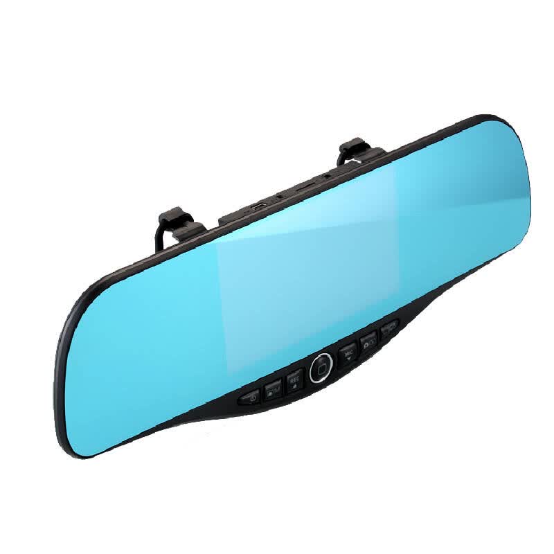 中沃zw430后视镜行车记录仪4.3寸双镜头高清1080p停车监控夜视 4.