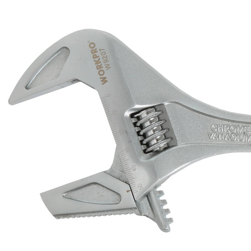 万克宝(workpro)w9207 管活两用活动扳手10寸 大开口活口活络扳子管钳