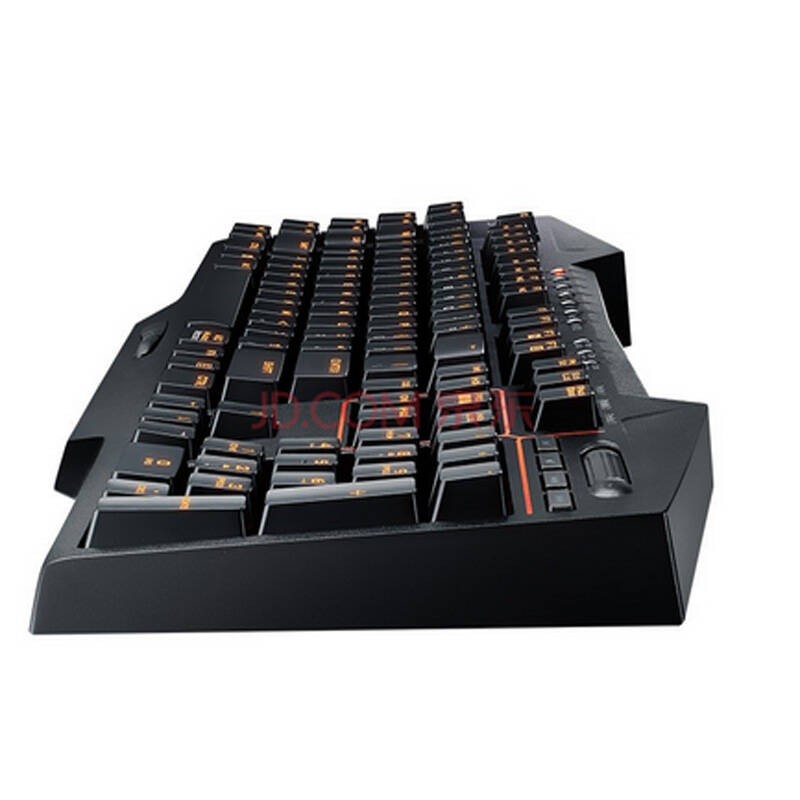 华硕(asus)strix tactic pro us/blu猛禽系列电竞机械键盘 黑轴