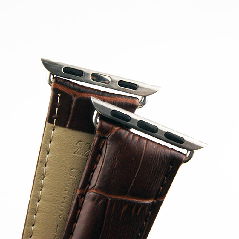 nestling 真皮表带 适用于苹果手表苹果手表 带连接器 42mm 白色