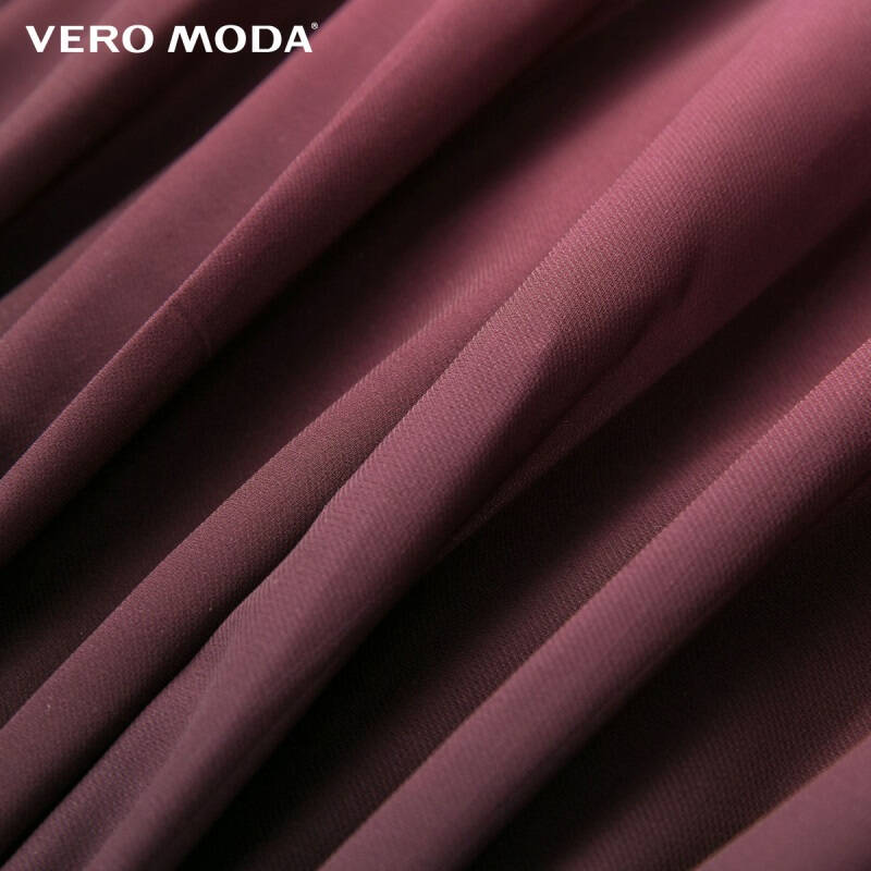 vero moda时尚渐变色设计大群摆连衣裙|31537c008 014黑紫 175/92a/xl
