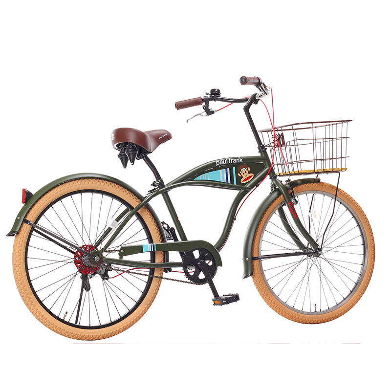 paulfrank/大嘴猴授权正品26寸时尚潮流男女单车自行车休闲车沙滩车