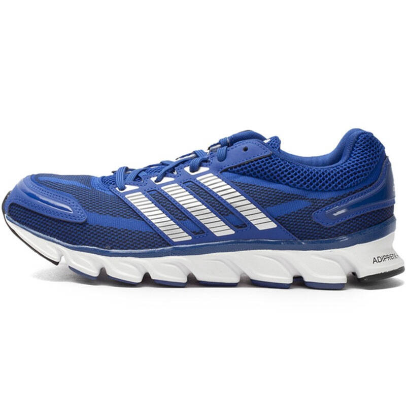 adidas阿迪达斯 男子2014秋透气清风跑步鞋 c75688 蓝色 41码 京东
