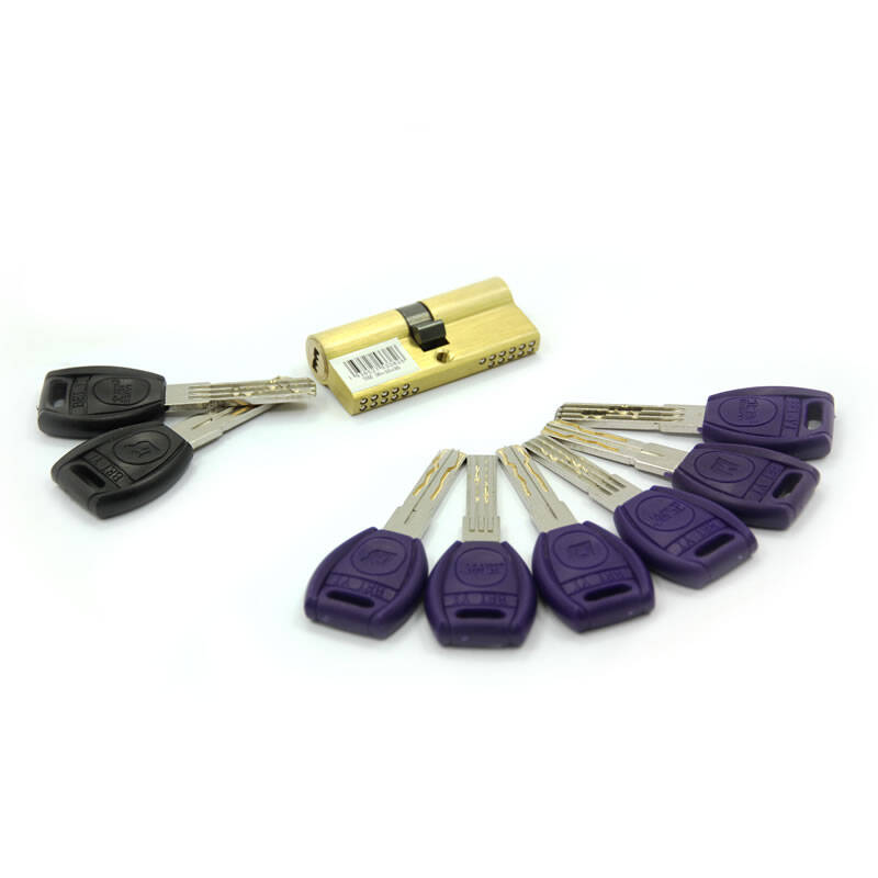 北亦 超b级防盗门锁芯 带蛇形槽 防锡纸开启 85(42.5 42.5)