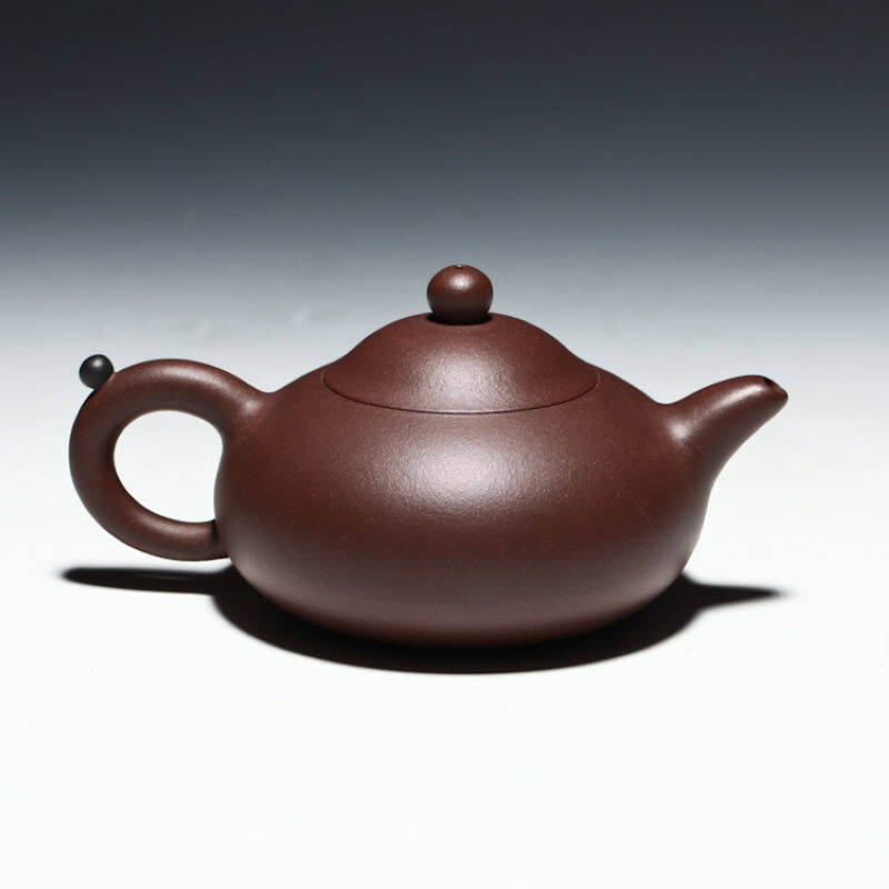 新寅陶艺 宜兴紫砂壶 张爱华制 【 双珠】壶