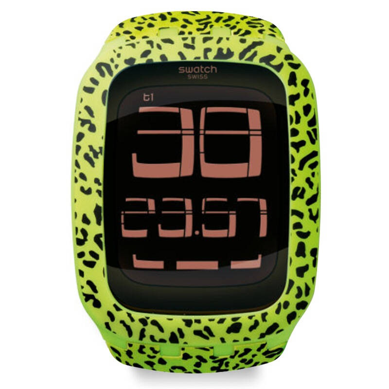 斯沃琪(swatch) 电子男表手表 城市猎人 surg103 touch触摸系列