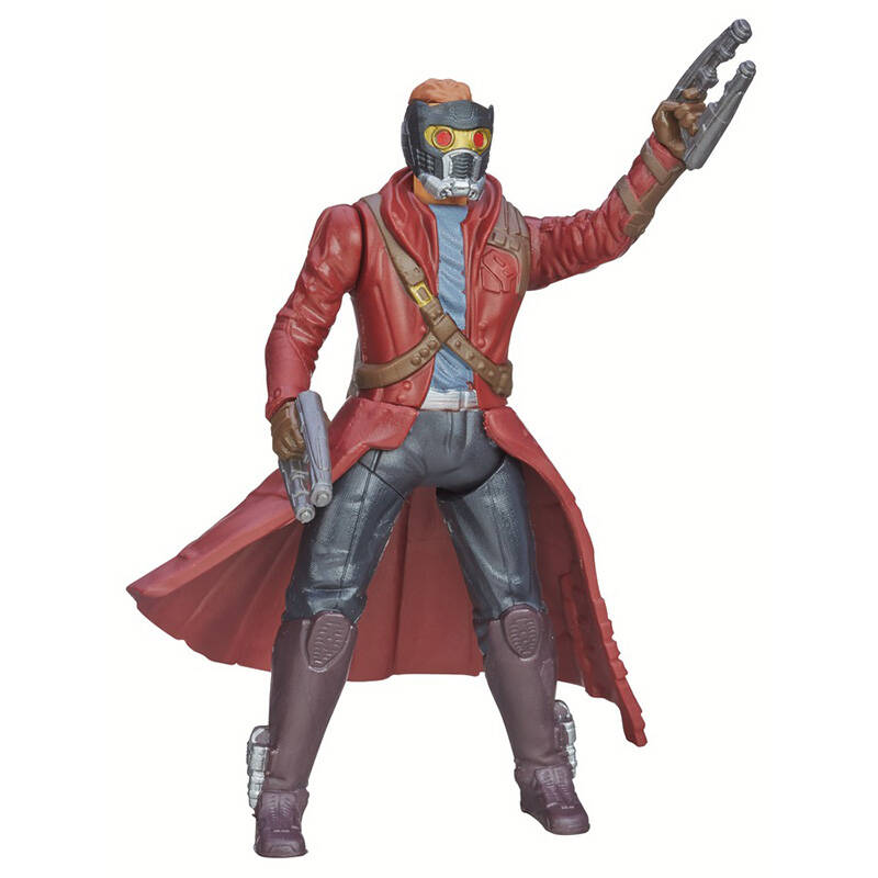 5英寸英雄公仔双人套装 星爵 树人 人偶模型 星爵 a7913 5英寸公仔