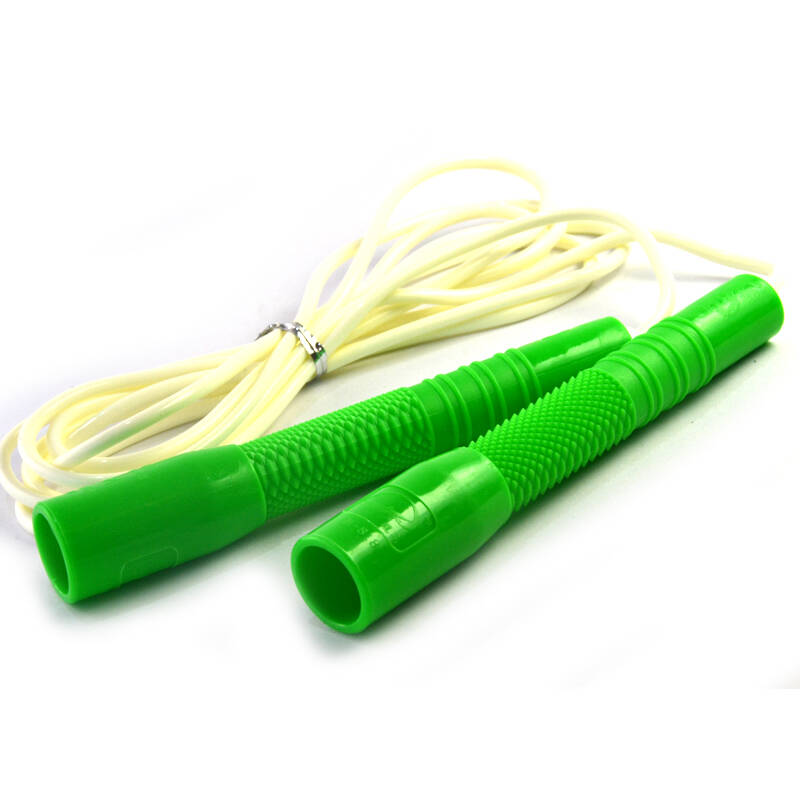 龙花(longhua 速度花样个人短绳 学生练习健身 短柄减肥跳绳 绿色