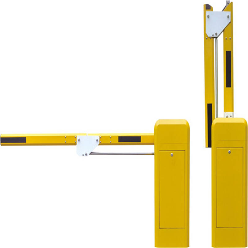 电动伸缩门配套道闸 通用升降起落挡车伸缩杆 曲臂道闸180